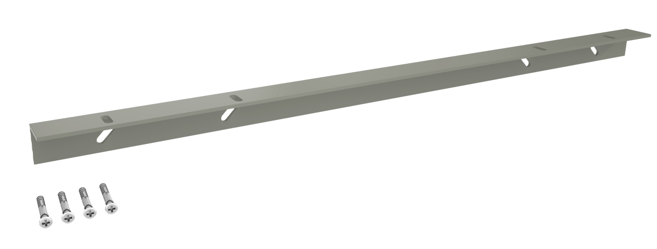 Santeg UniSupport Stützprofil Bad-Unterschrank, grau, 145 cm