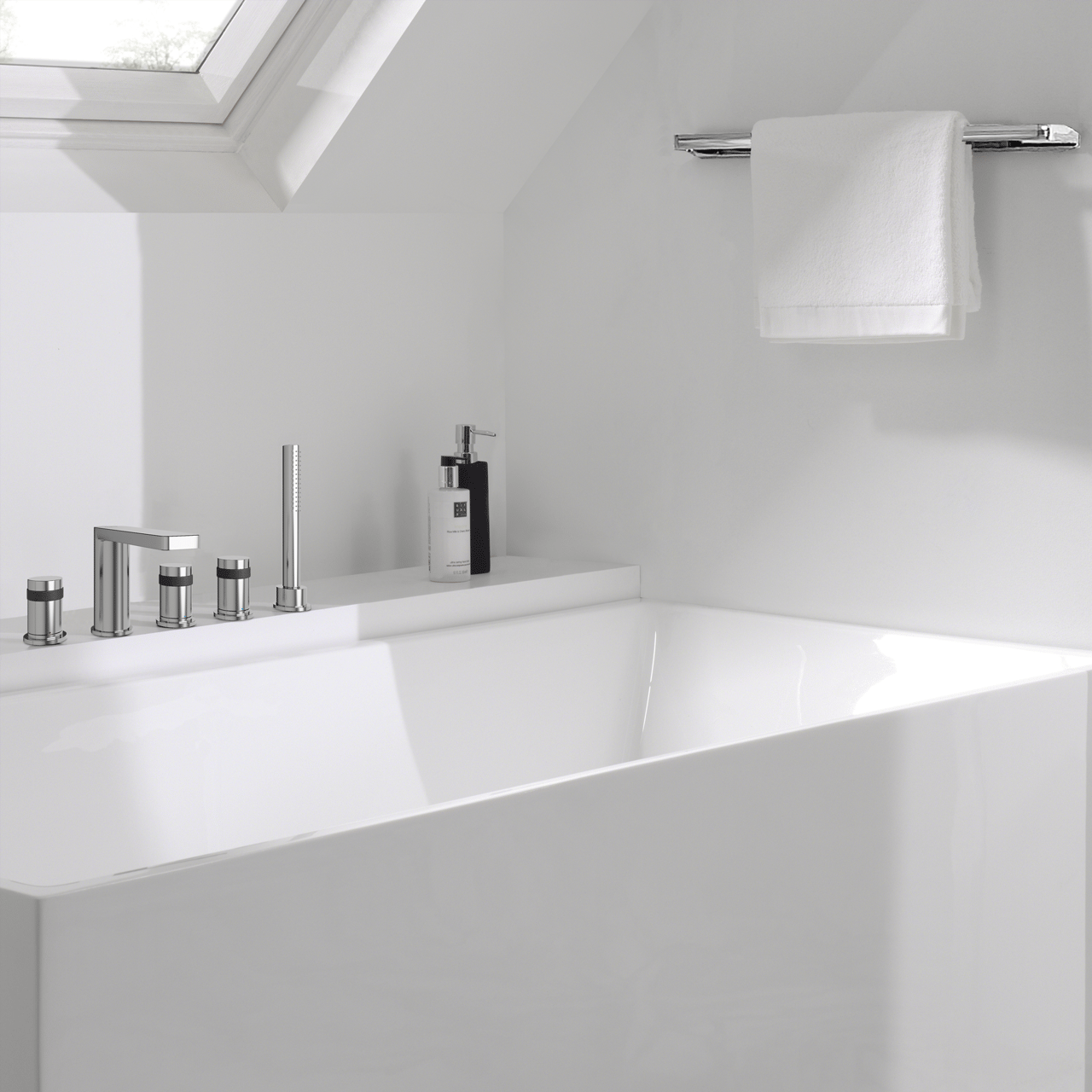 Blaufoss Sonic 5-gats badrandkraan chroom