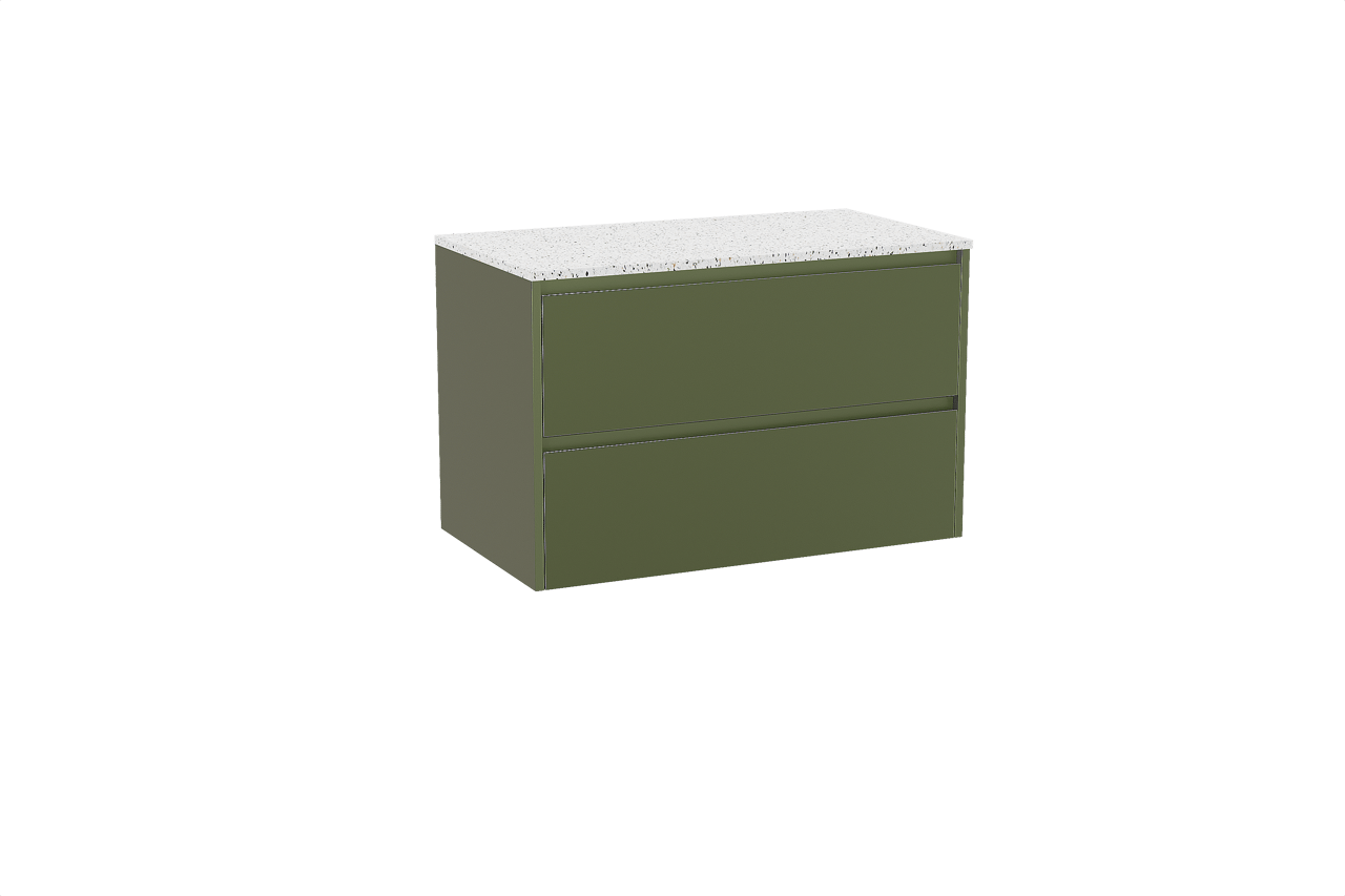 Storke Seda Badmöbel Set mit Tavola Waschtischplatte für Aufsatzwaschbecken