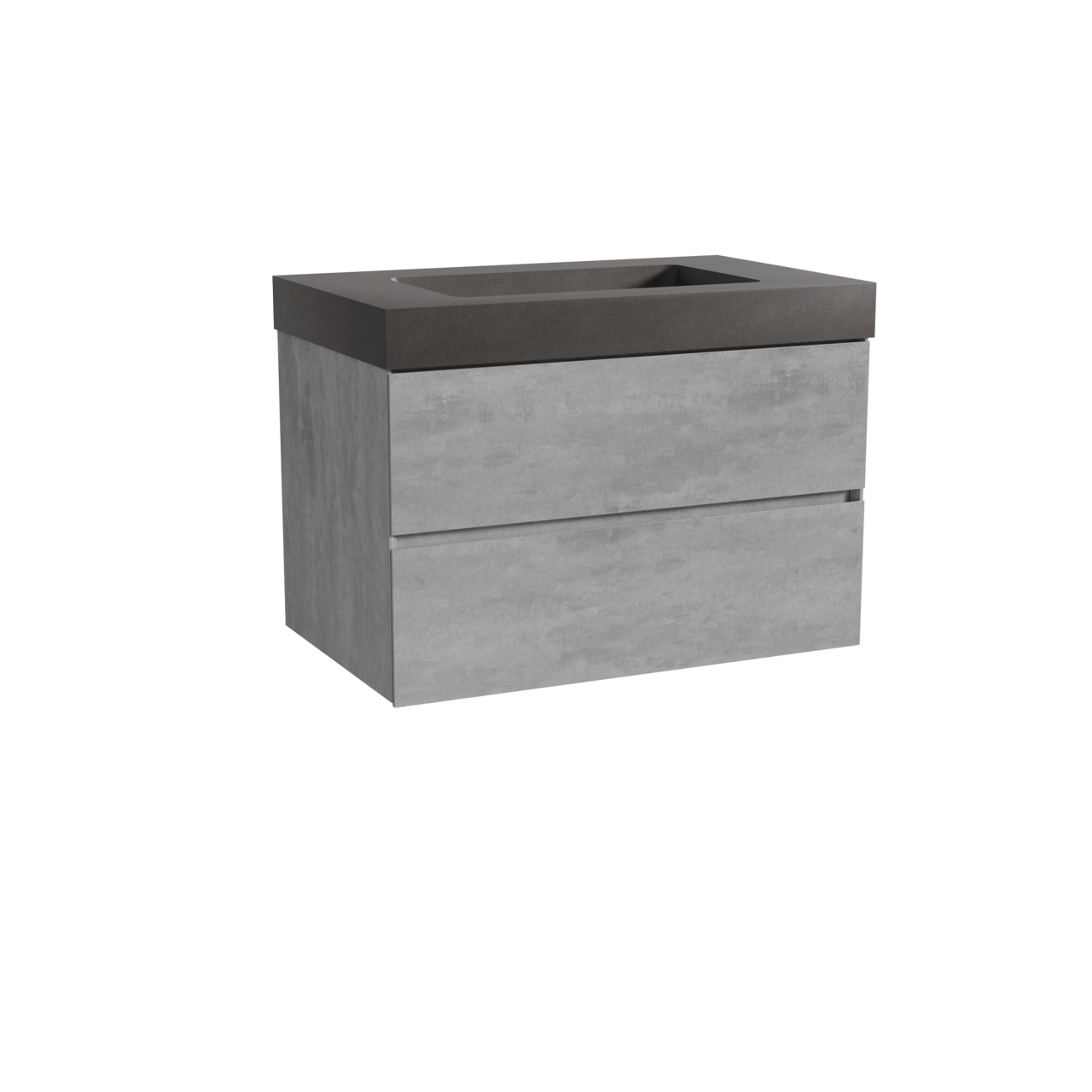 Storke Edge meuble salle de bains avec lavabo Scuro High