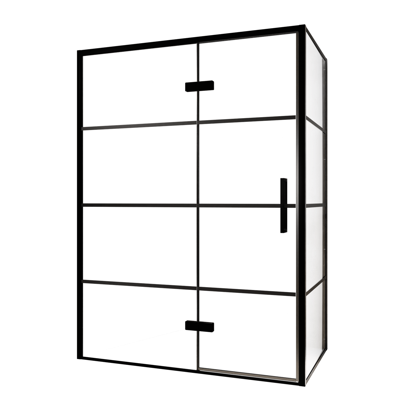 Balmani Senses Design douche en coin avec porte pivotante