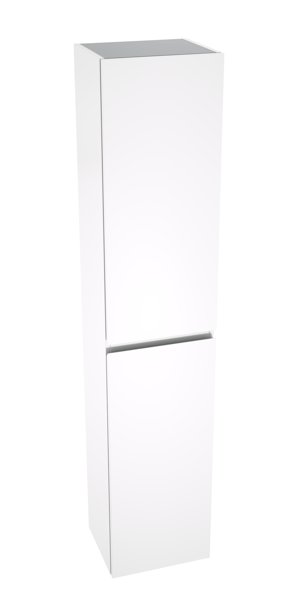 Linie Lado zwevende badkamerkast glanzend wit 35 x 30 x 170 cm