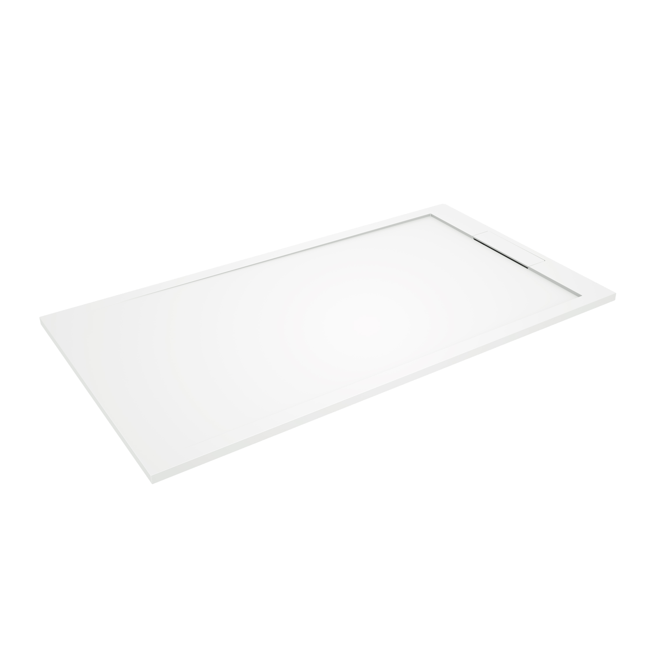 Balmani Andes receveur de douche 160 x 90 cm Solid Surface blanc mat