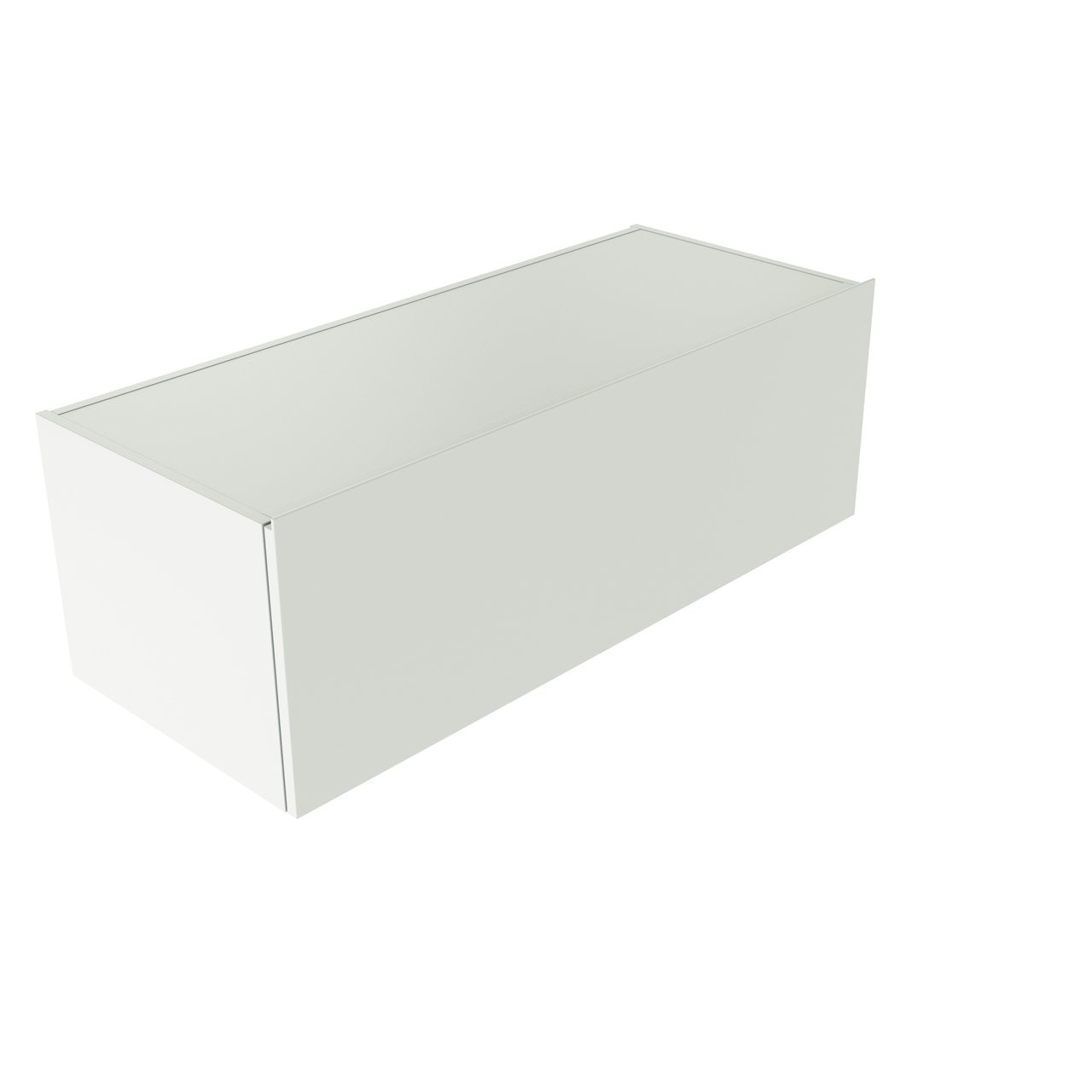 Balmani Studio zwevende wastafelonderkast 120 x 50 cm mat wit 2 lades