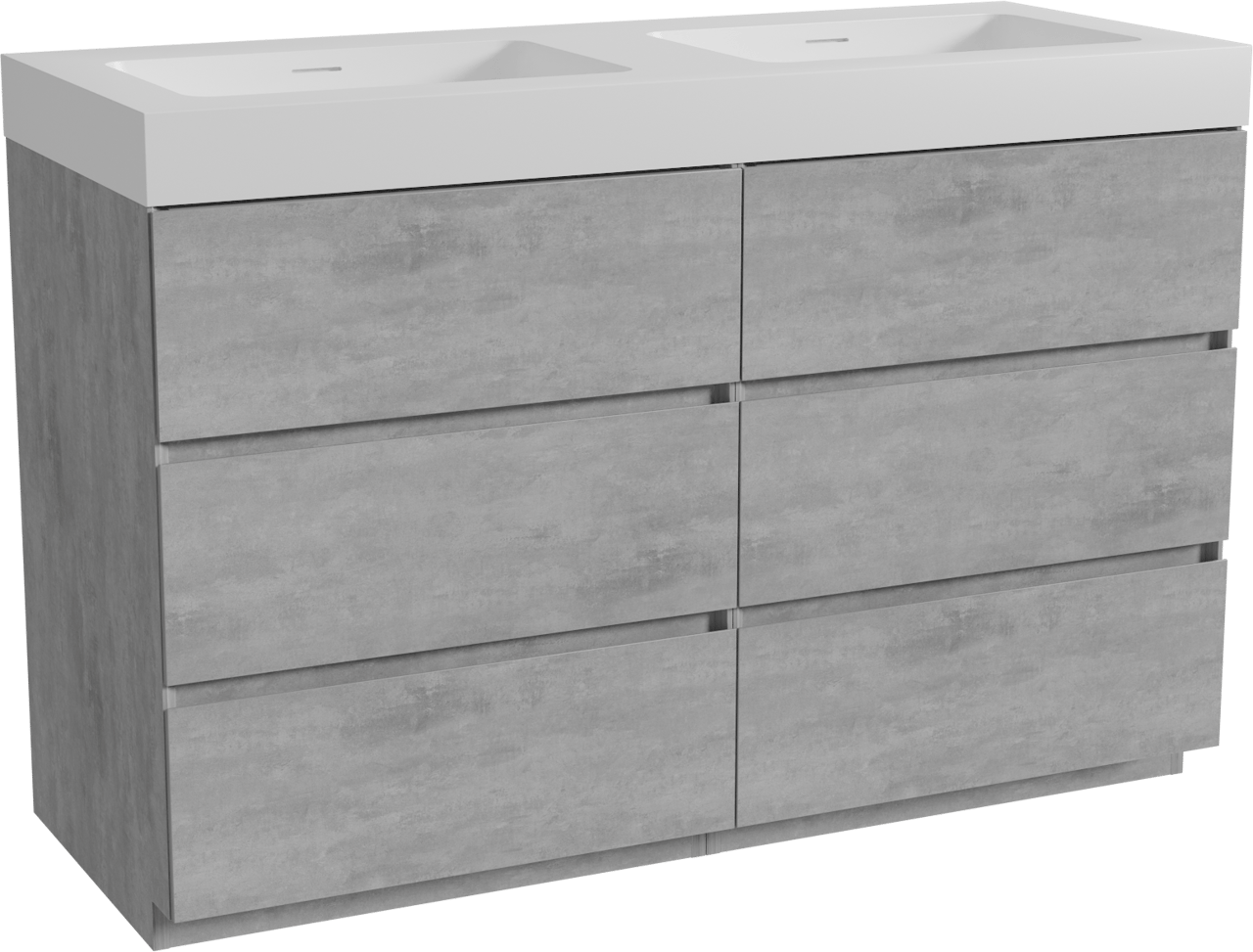 Storke Edge badkamermeubel met Mata High wastafel