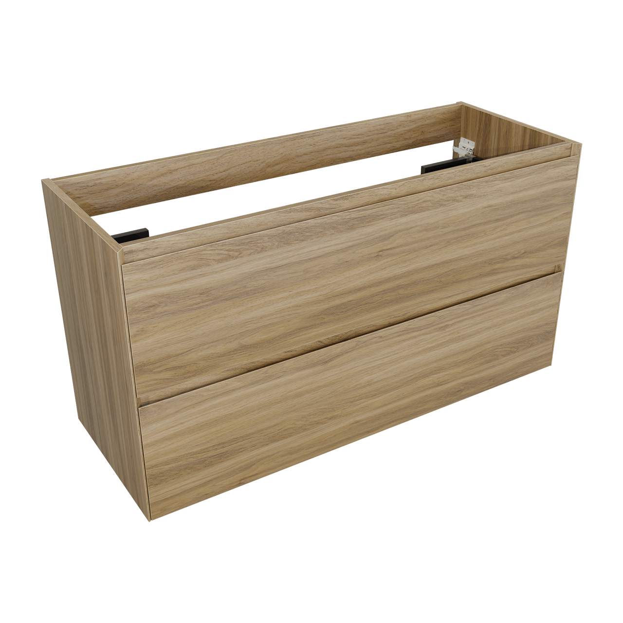 Balmani Mitra Compact zwevend wastafelonderkast 120 x 46 cm wilde eik 2 lades