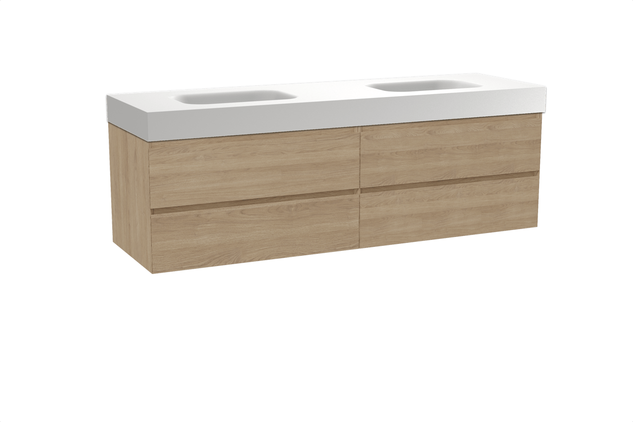 Balmani Mitra meuble salle de bains avec lavabo Arcato