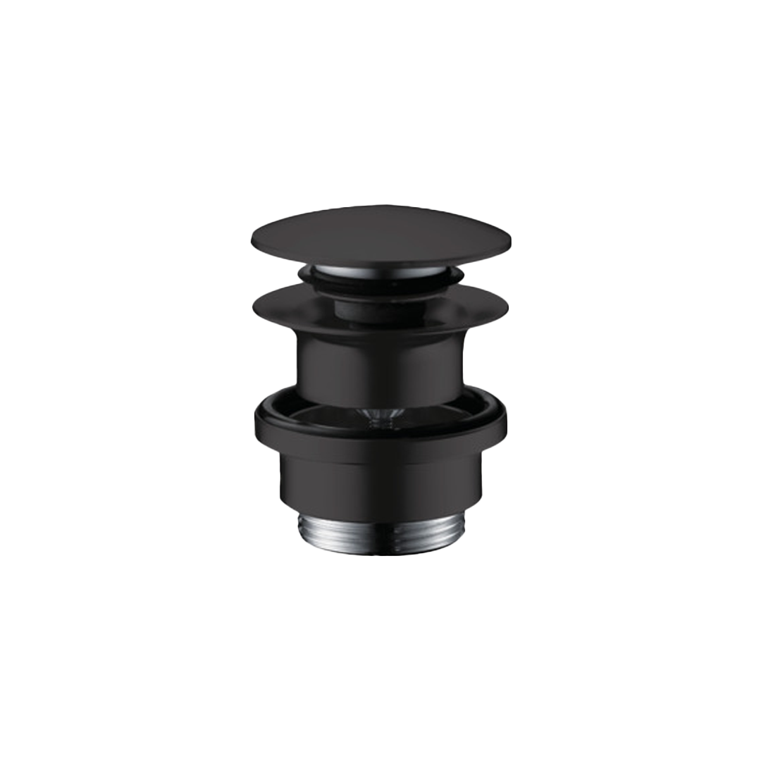 Hansgrohe crépine lavabo fermable noir mat