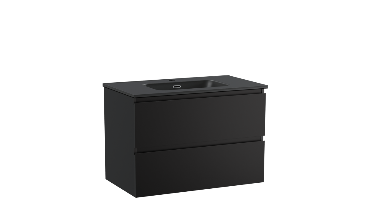 Linie Lado badkamermeubel met Baro Wastafel