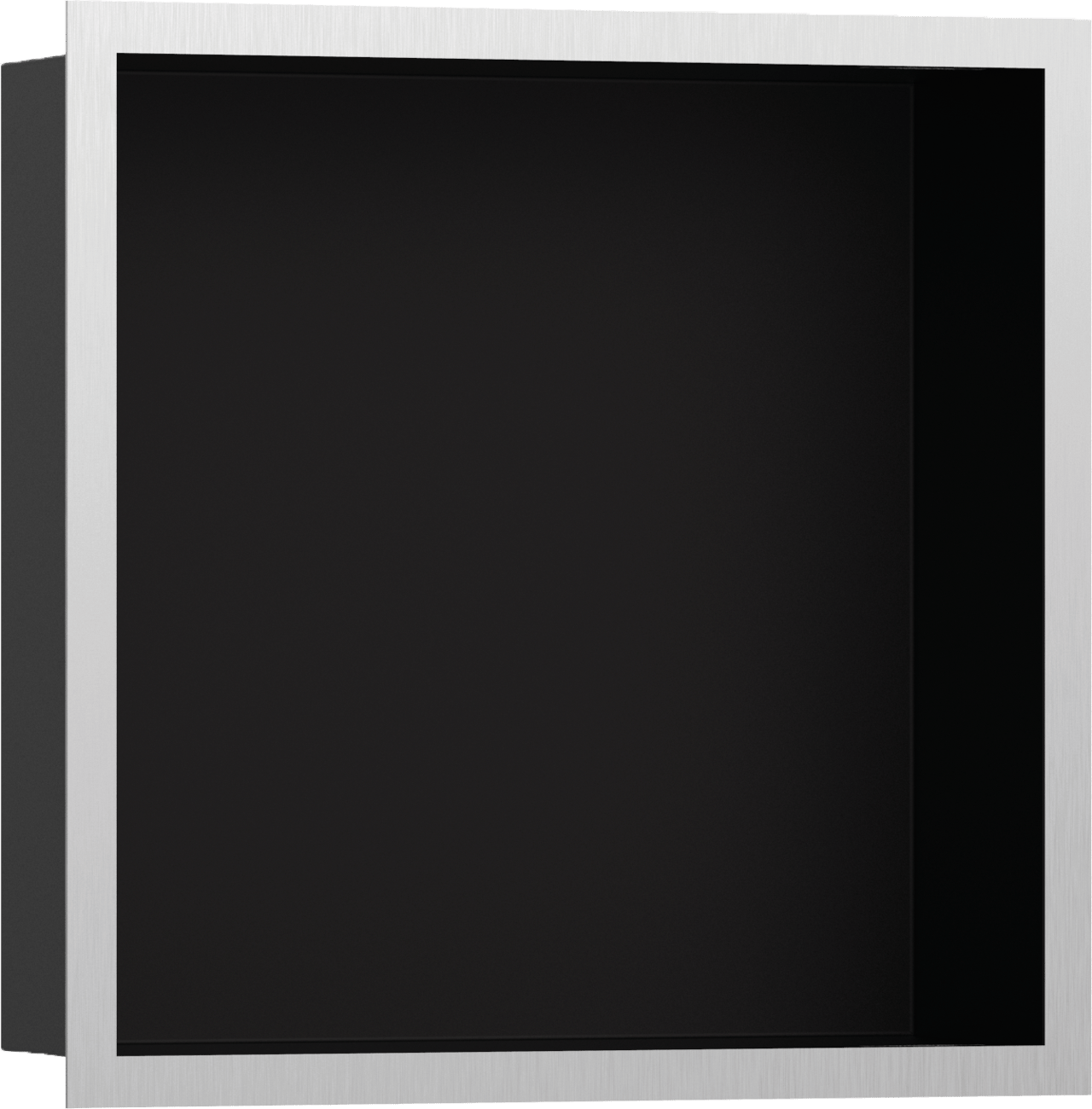 Hansgrohe XtraStoris Einbaunischen rvs look