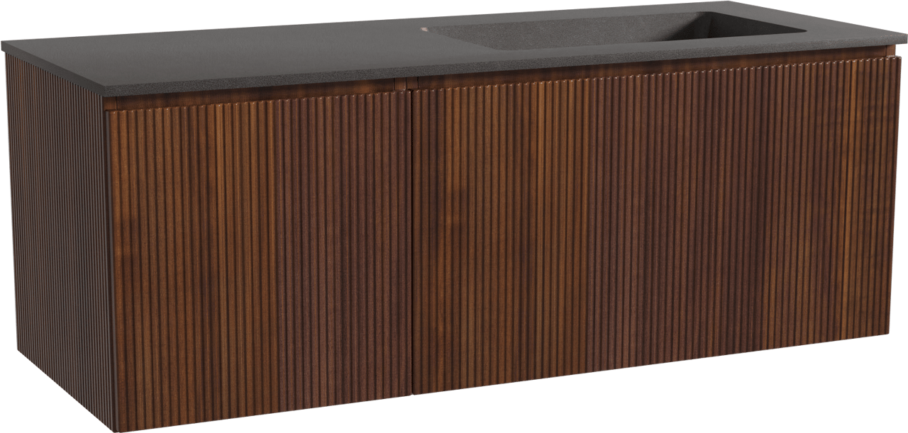 Storke Ribs badkamermeubel met Scuro wastafel