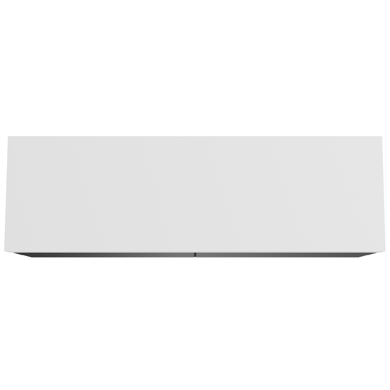 Balmani Mitra hängendes Möbelstück Set: 180 x 55 cm, Schwarz matt, mit Dominus Einzel- oder Doppel Waschtischplatte, Solid Surface Weiß matt