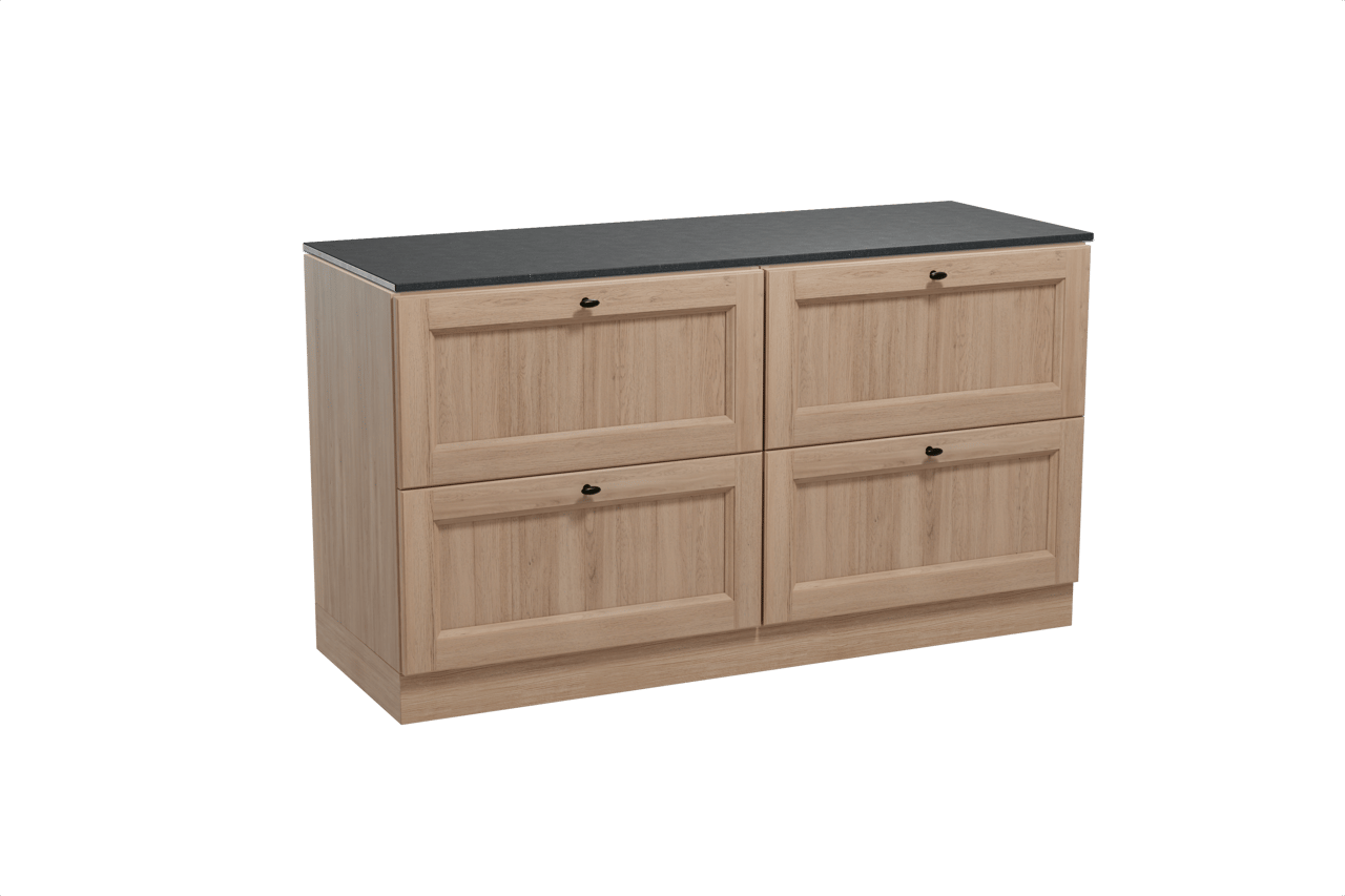 Balmani Lemon badkamermeubel met Stretto tablet voor waskom(men)