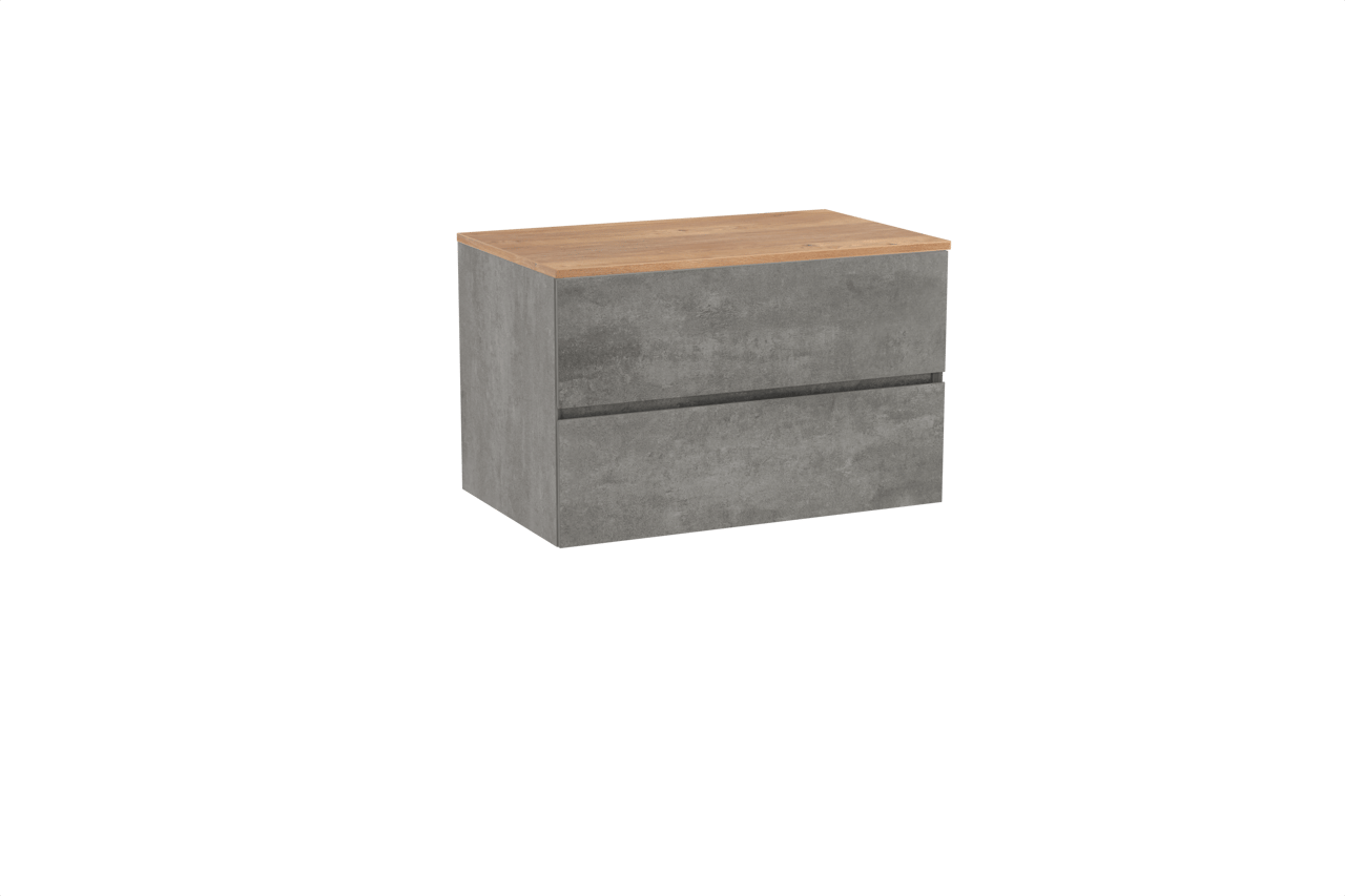 Storke Edge meuble salle de bains avec tablette pour vasques Panton