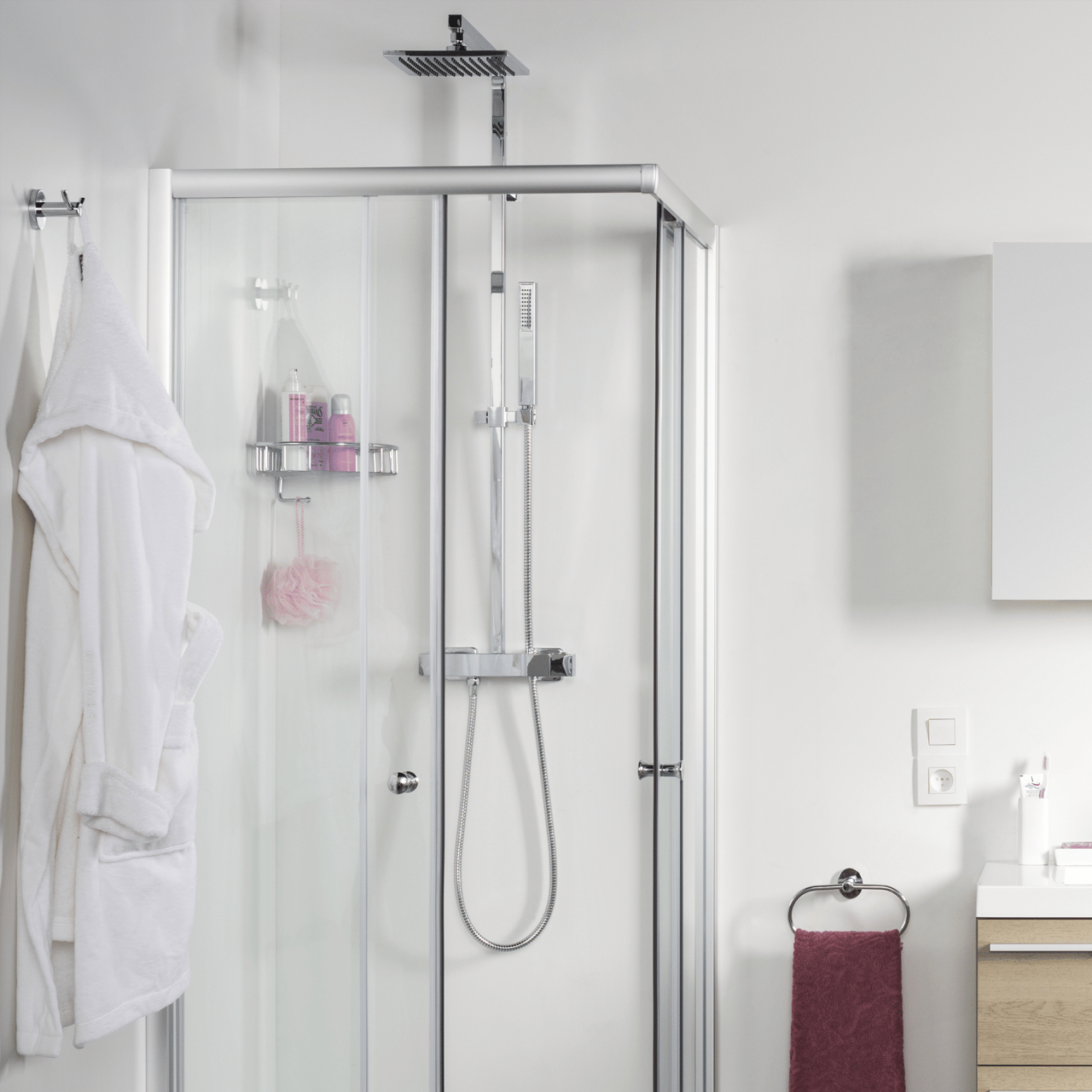 Linie Madagascar 200 Duschsystem: Chrom Glänzend