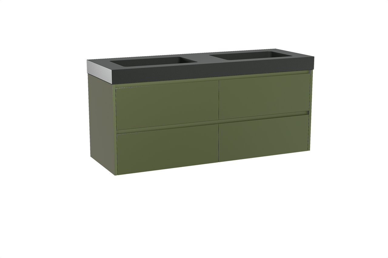 Storke Seda badkamermeubel met Scuro High Wastafel