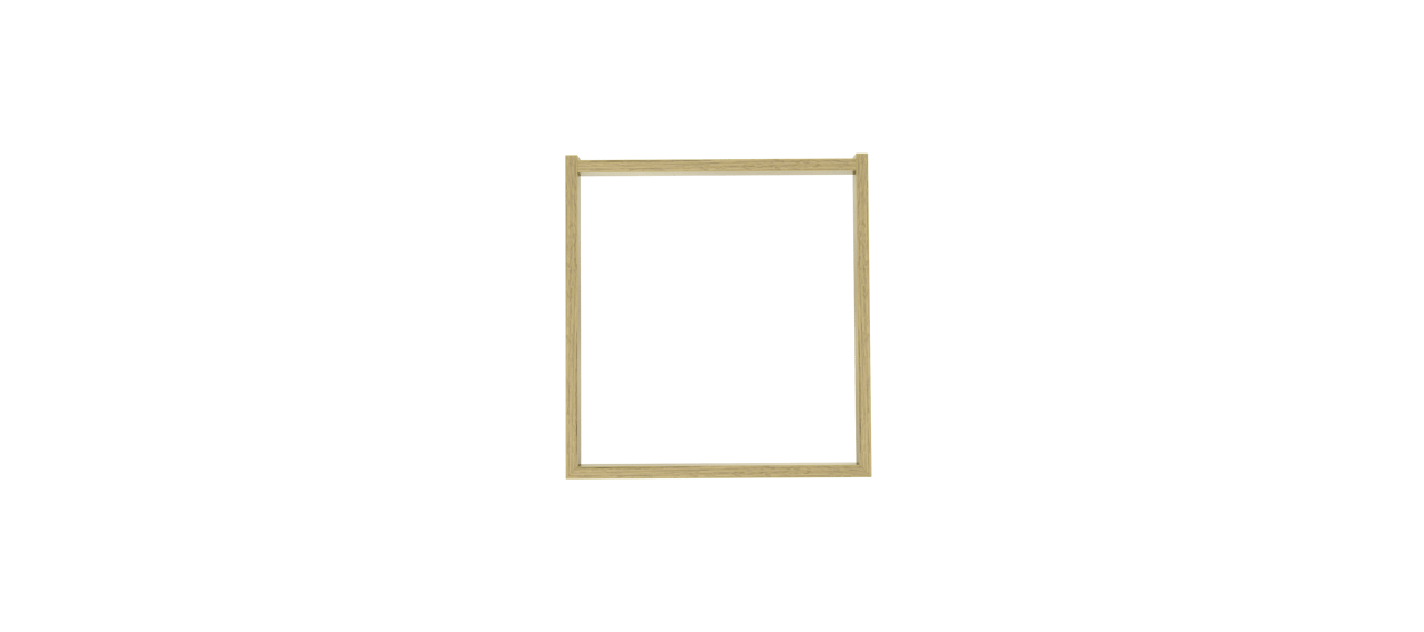 Balmani Lucida Sockel für Hochschrank, Eiche verwittert, 45 x 33 cm