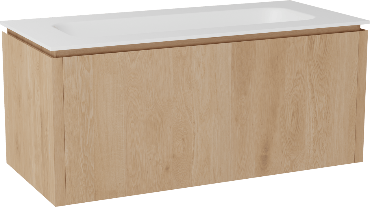 Balmani Eclips badkamermeubel met Tablo Arcato wastafel, exclusief crepine