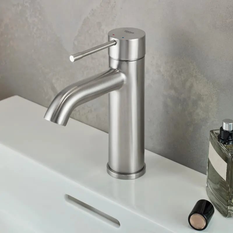Grohe Essence S-Size wastafelkraan Supersteel