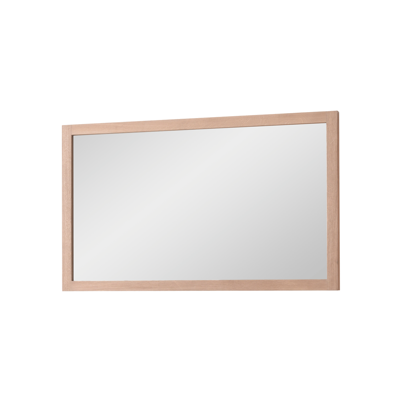 Balmani Legno rechteckiger Badezimmerspiegel, 120 x 72 cm