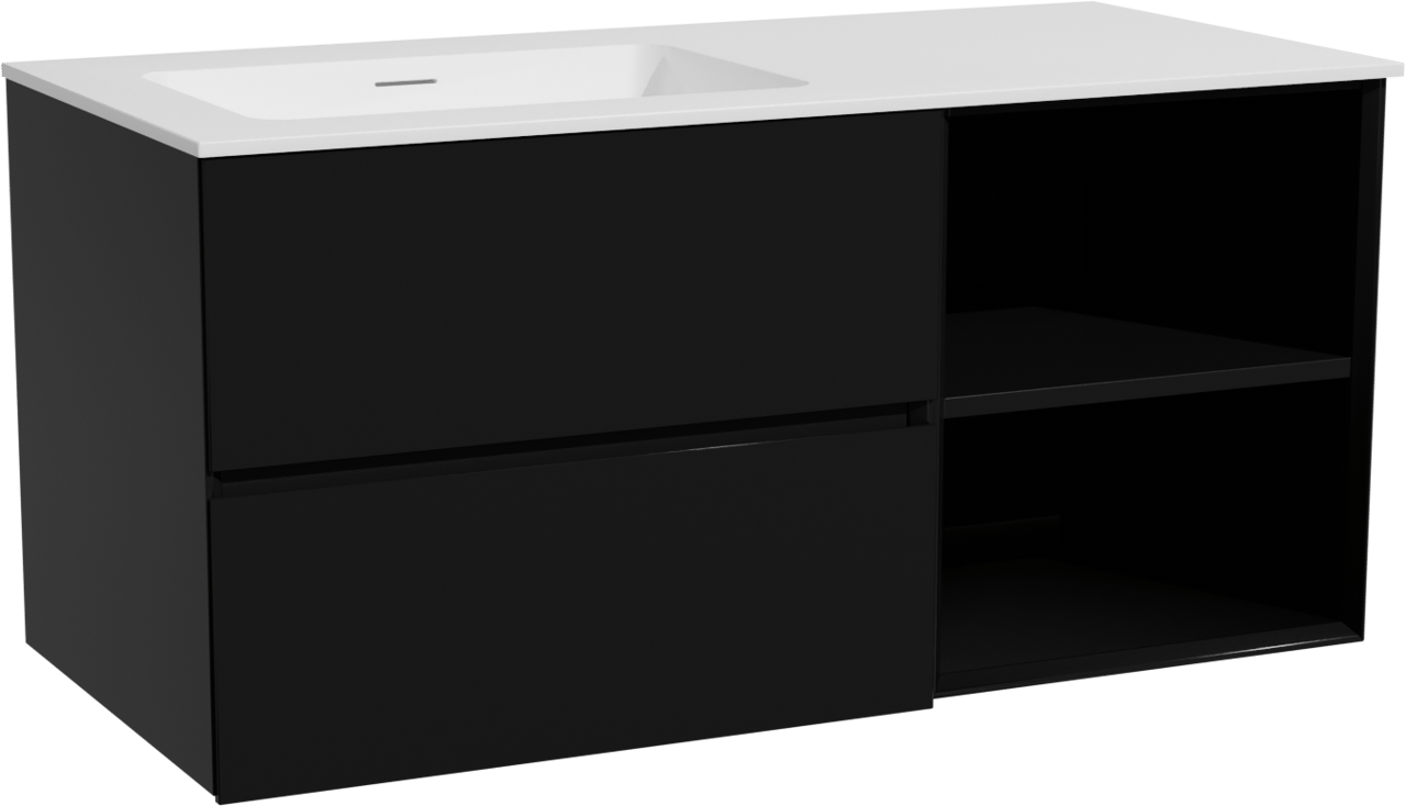 Storke Edge Badmöbel Set mit Mata Waschtisch