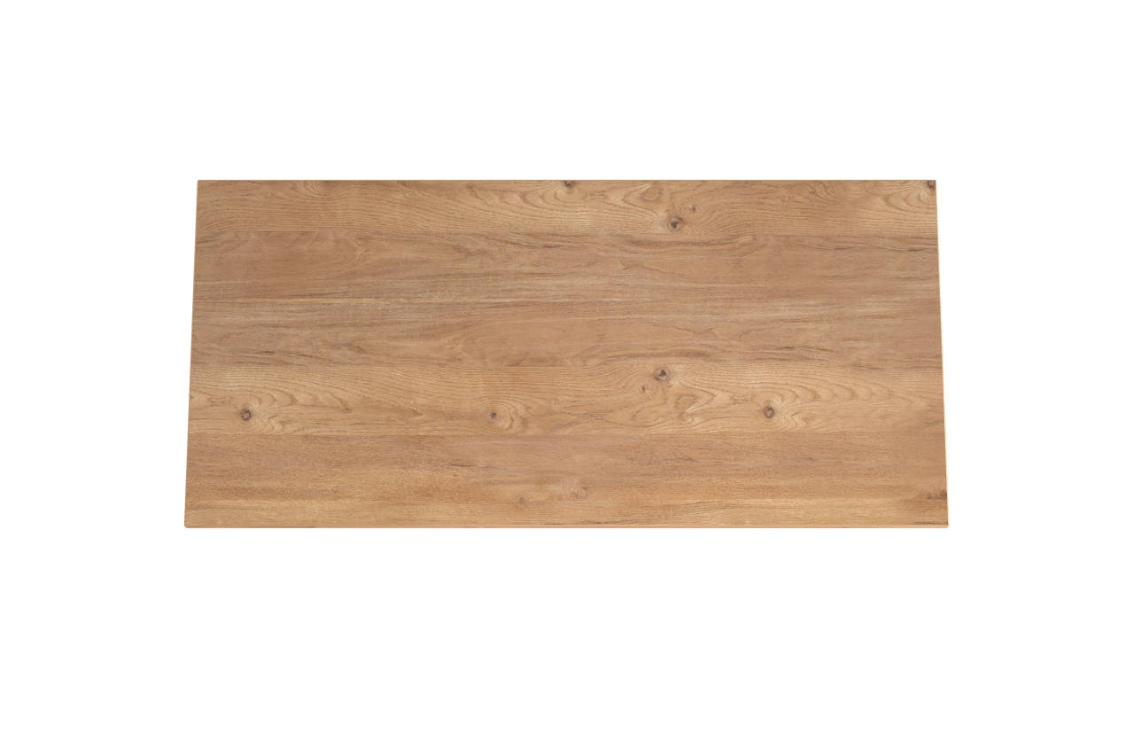 Storke Panton Einzelwaschtisch, Melamin in roher Eiche, 110 x 52 cm