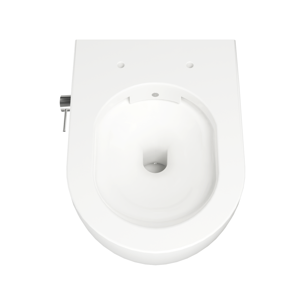Luca Varess Moreno bidet Blanc Brillant sans rebord