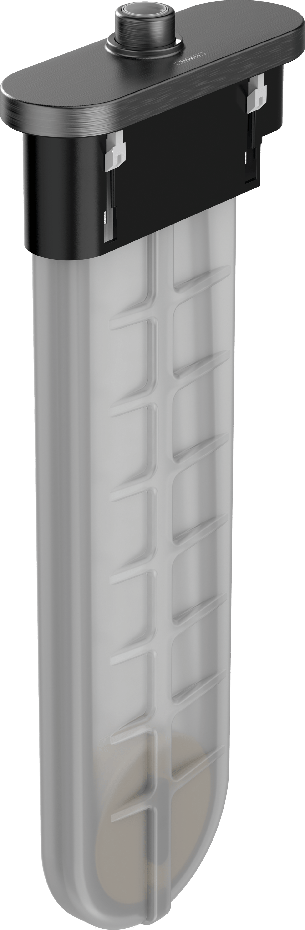 Hansgrohe sBox Oval robinet baignoire Brushed Black Chrome