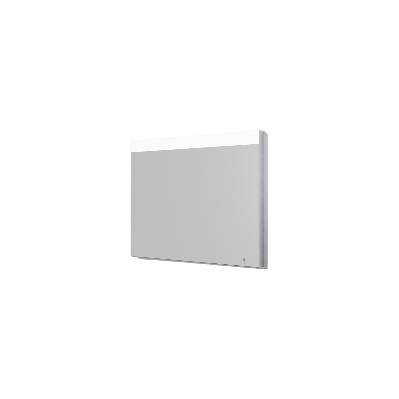 Storke Lucera rechthoekig badkamerspiegel 95 x 70 cm met spiegelverlichting