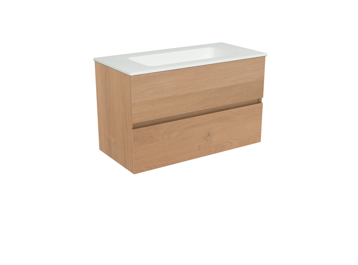 Storke Edge meuble salle de bains avec plan vasque Mata