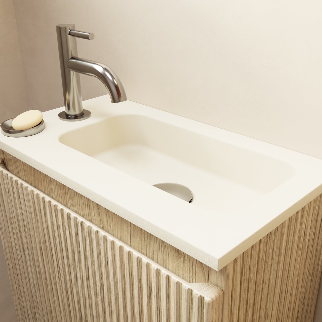 Blaufoss Multa robinet de lave-mains Chrome Brillant