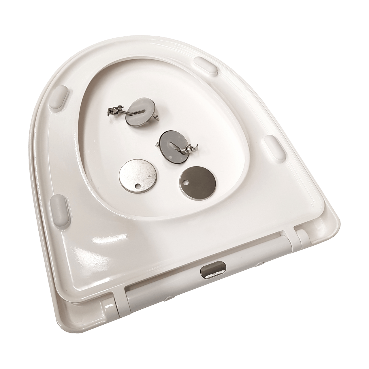 Luca Varess Moreno wc suspendu Blanc Brillant bride de rinçage fine SilentFlush