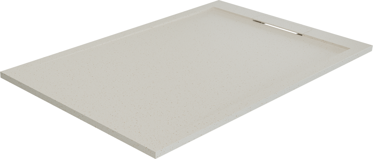 Balmani Andes douchebak 140 x 90 cm Solid Surface Granita
