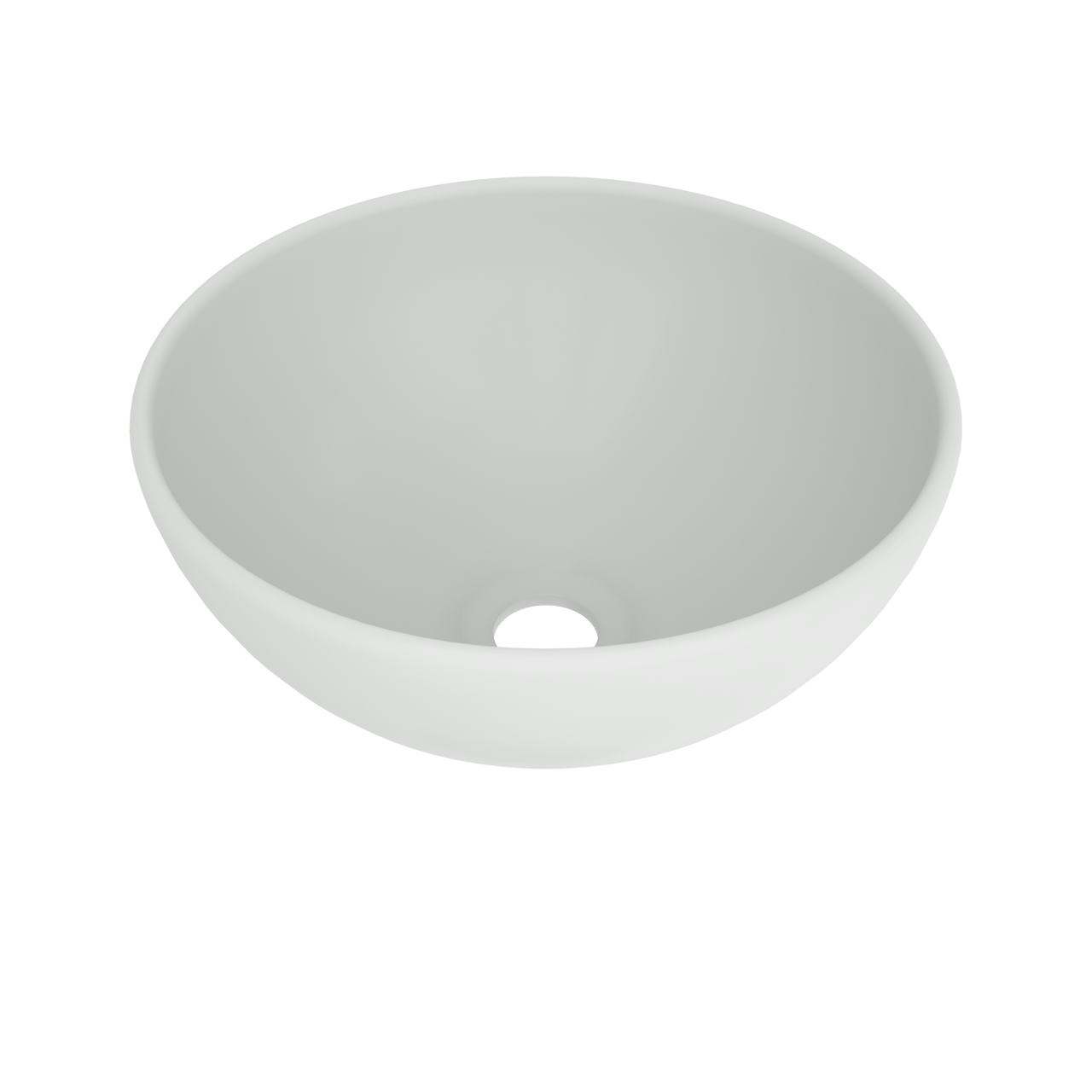 Linie Lavo waskom mat witte porselein rond Ø 32 cm