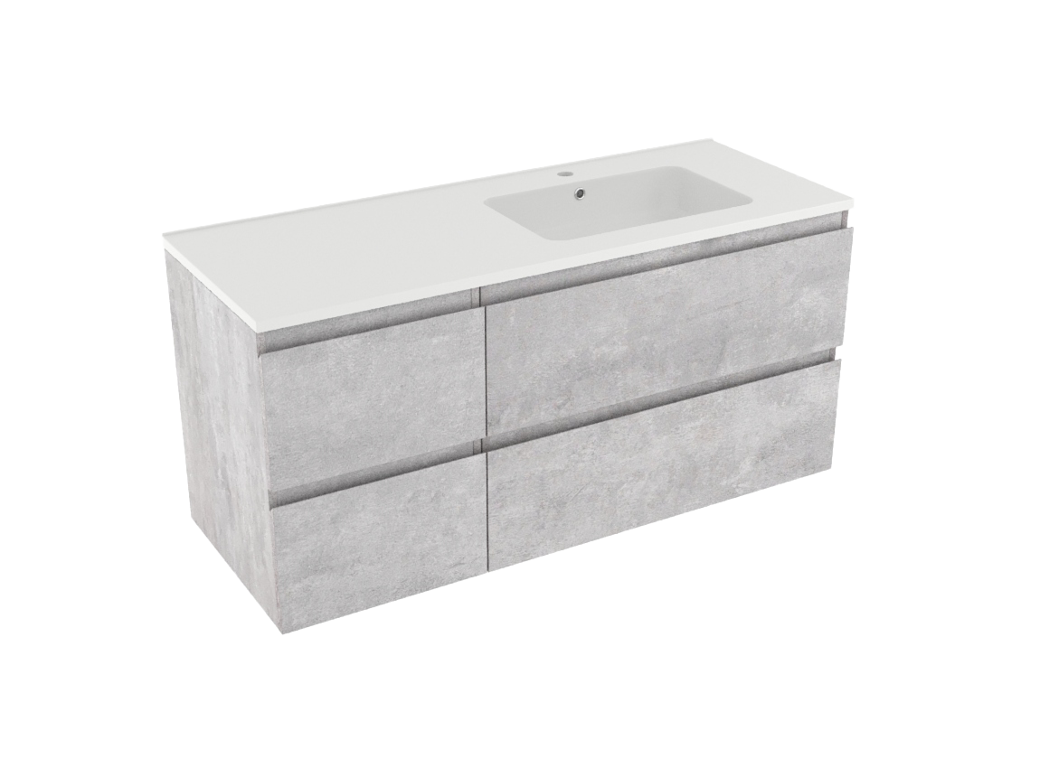 Linie Lado badkamermeubel met Vano wastafel