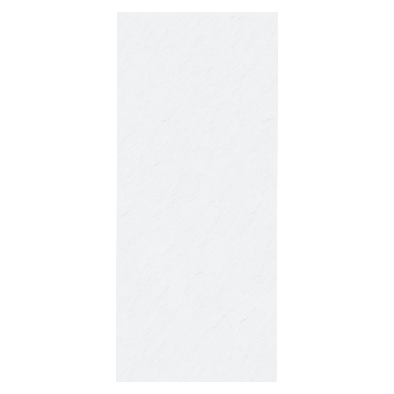 Linie Rumba douchewandbekleding 120 x 220 cm acryl wit leisteenstructuur