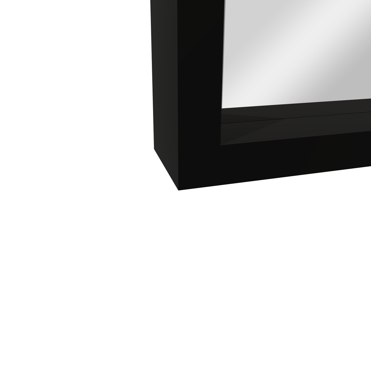 Balmani Expo miroir rectangulaire noir 45 x 120 cm