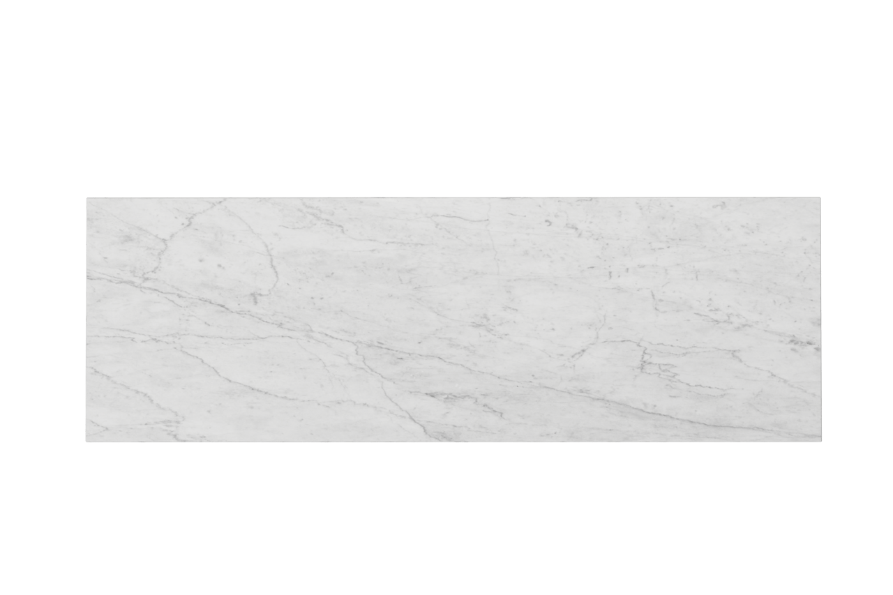 Balmani Nova handenwasser 60 x 20 cm Carrara marmer