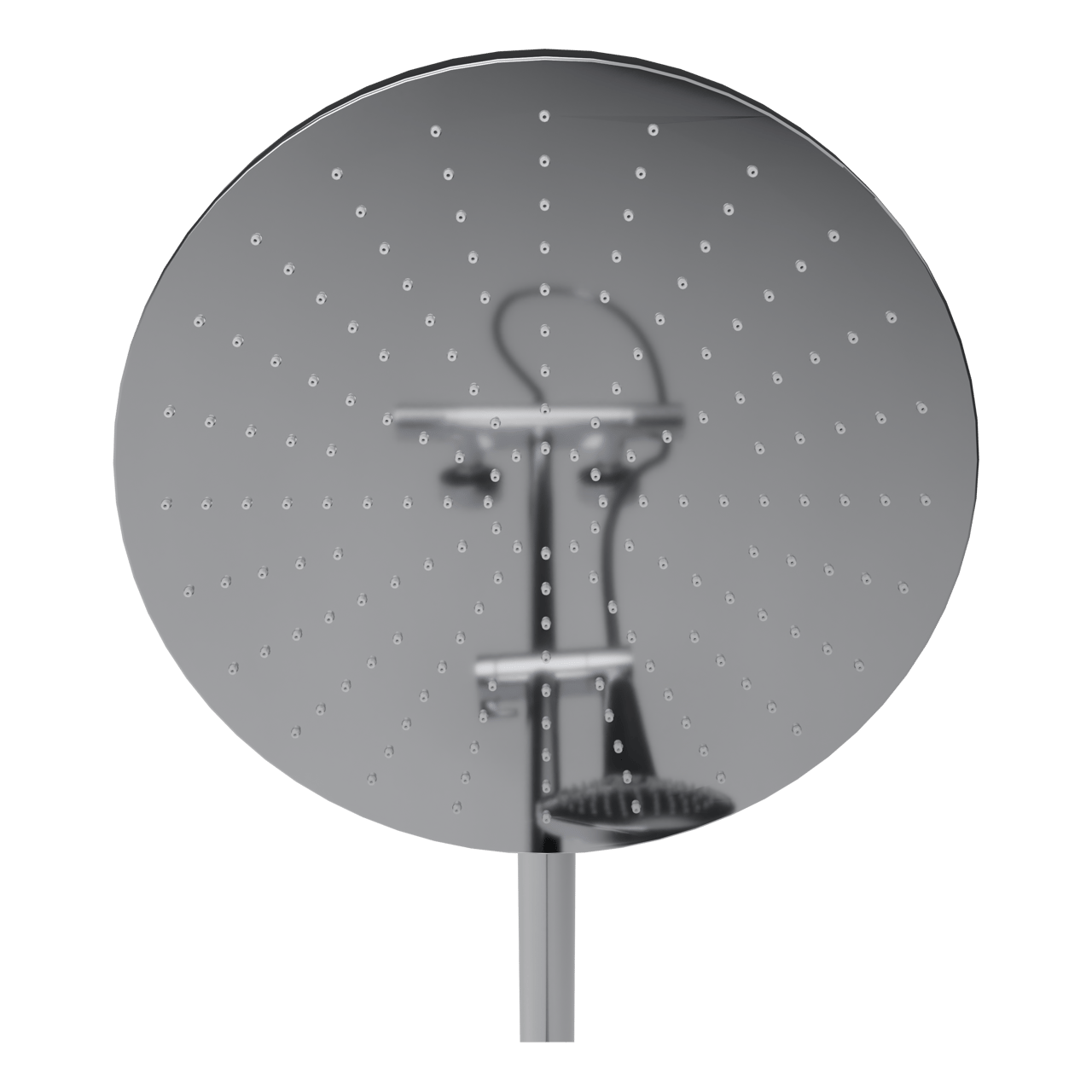 Blaufoss Nola 300 set de douche de pluie robinet thermostatique chrome