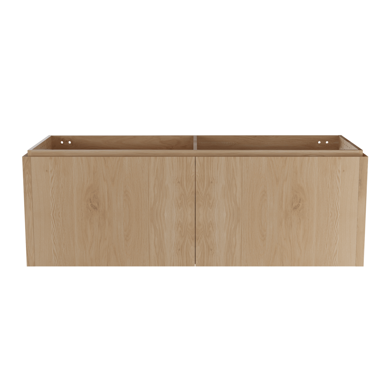 Balmani Eclips zwevende wastafelonderkast 150 x 55 cm natuur eik 4 lades