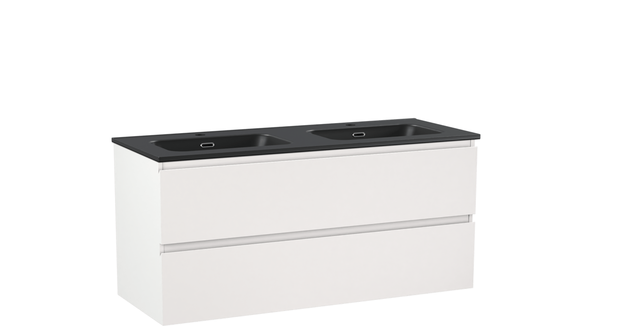 Linie Lado meuble salle de bains avec lavabo Baro