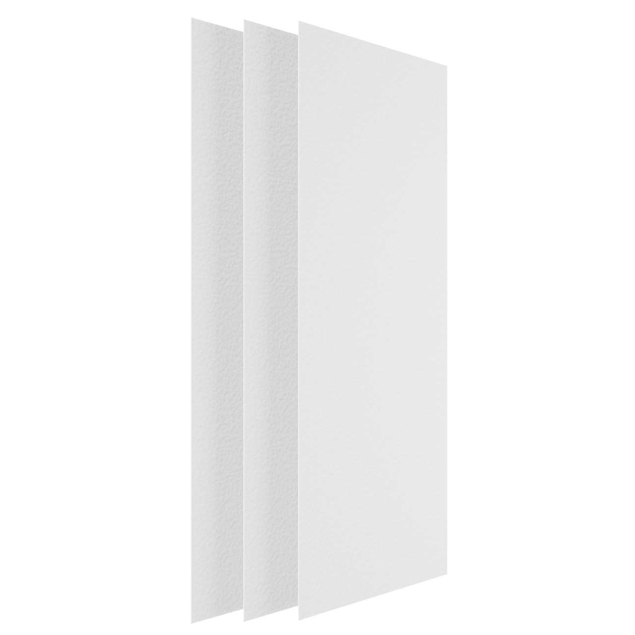 Balmani Impress revêtement mural de douche 90 x 90 x 90 x 240 cm composite blanc mat structure rock