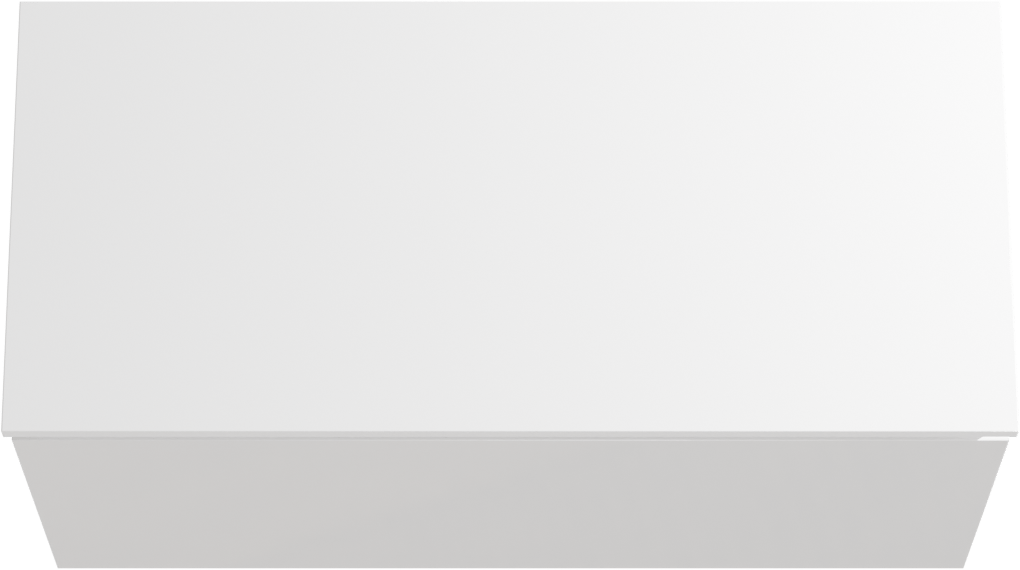 Linie Lado meuble salle de bains suspendu 100 x 46 cm blanc brillant avec Lado tablette simple ou double en marbre composite blanc brillant