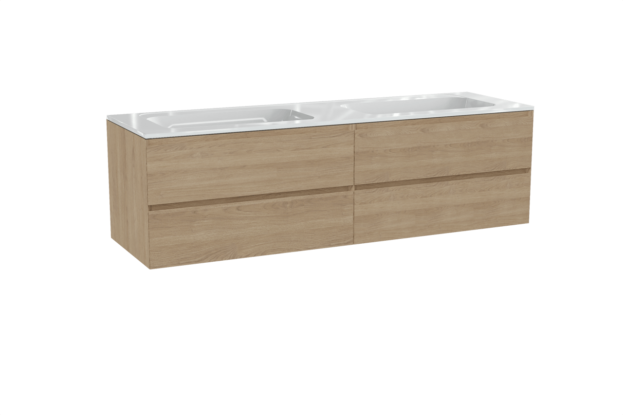 Balmani Mitra badkamermeubel met Tablo Strada Wastafel