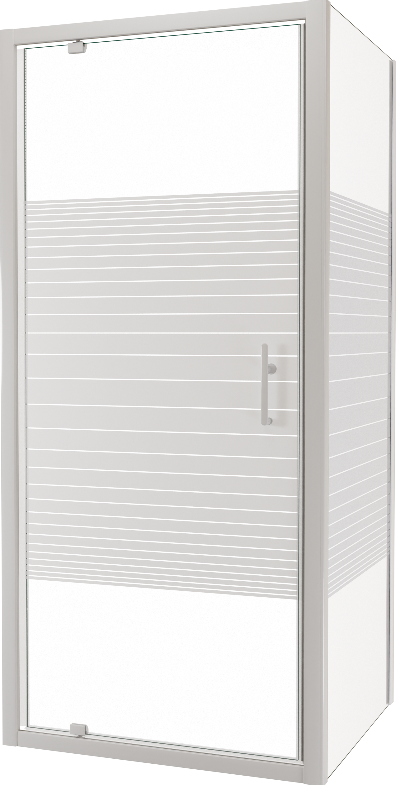 SanyOne Anton douche en coin avec porte pivotante