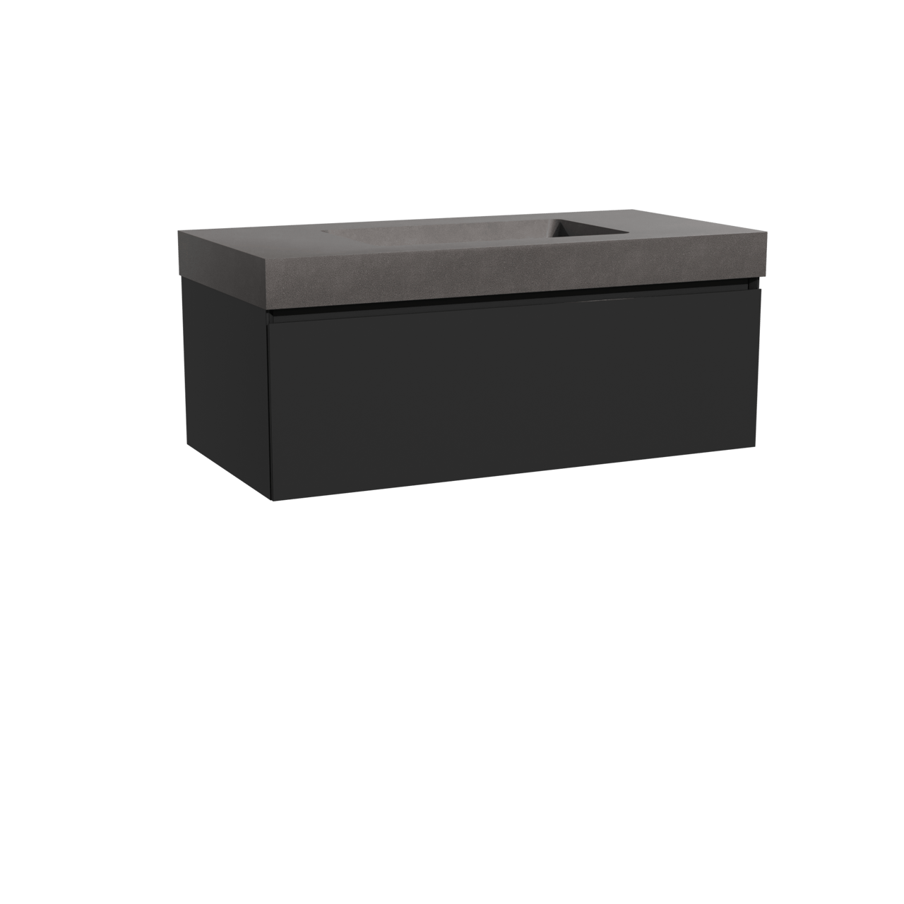 Storke Edge Badmöbel Set mit Scuro High Waschtisch