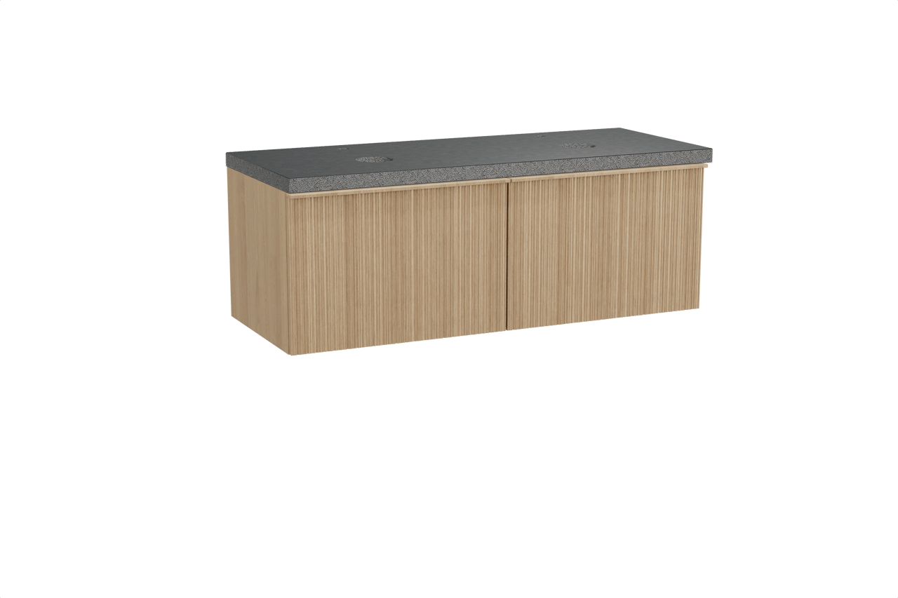 Balmani Forma meuble salle de bains avec tablette pour vasques Rock