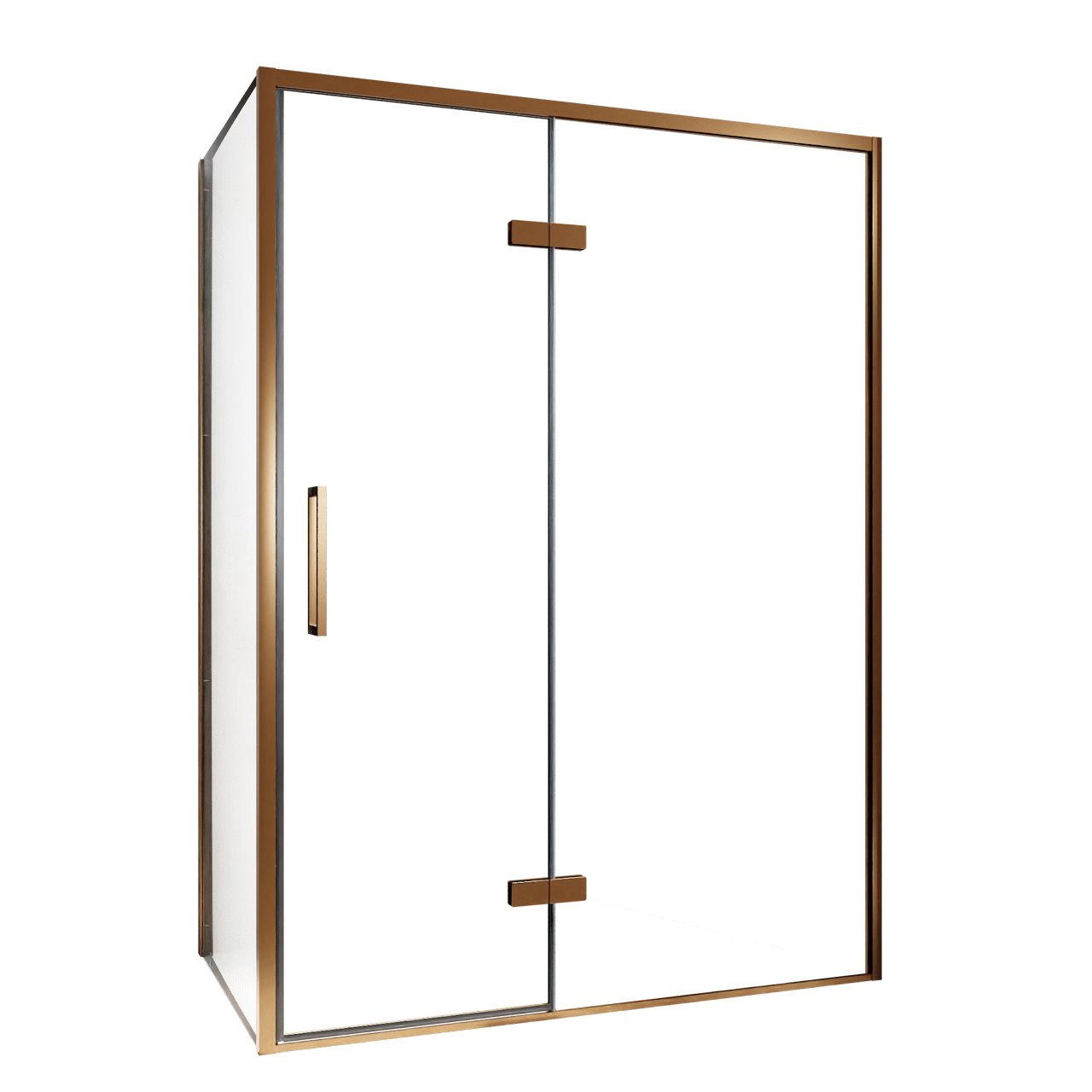 Balmani Senses Design douche d'angle avec porte pivotante