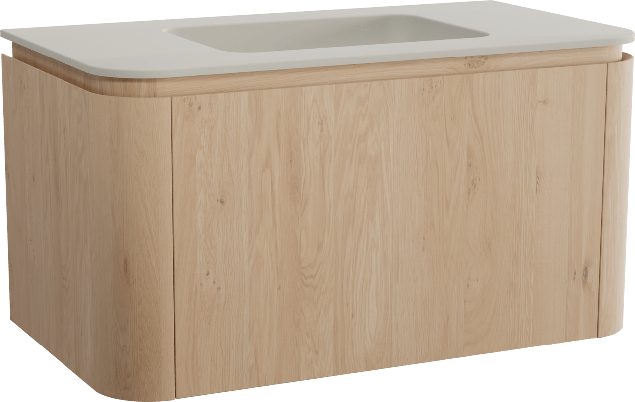 Balmani Moon Badmöbel Set mit Moon Waschtisch