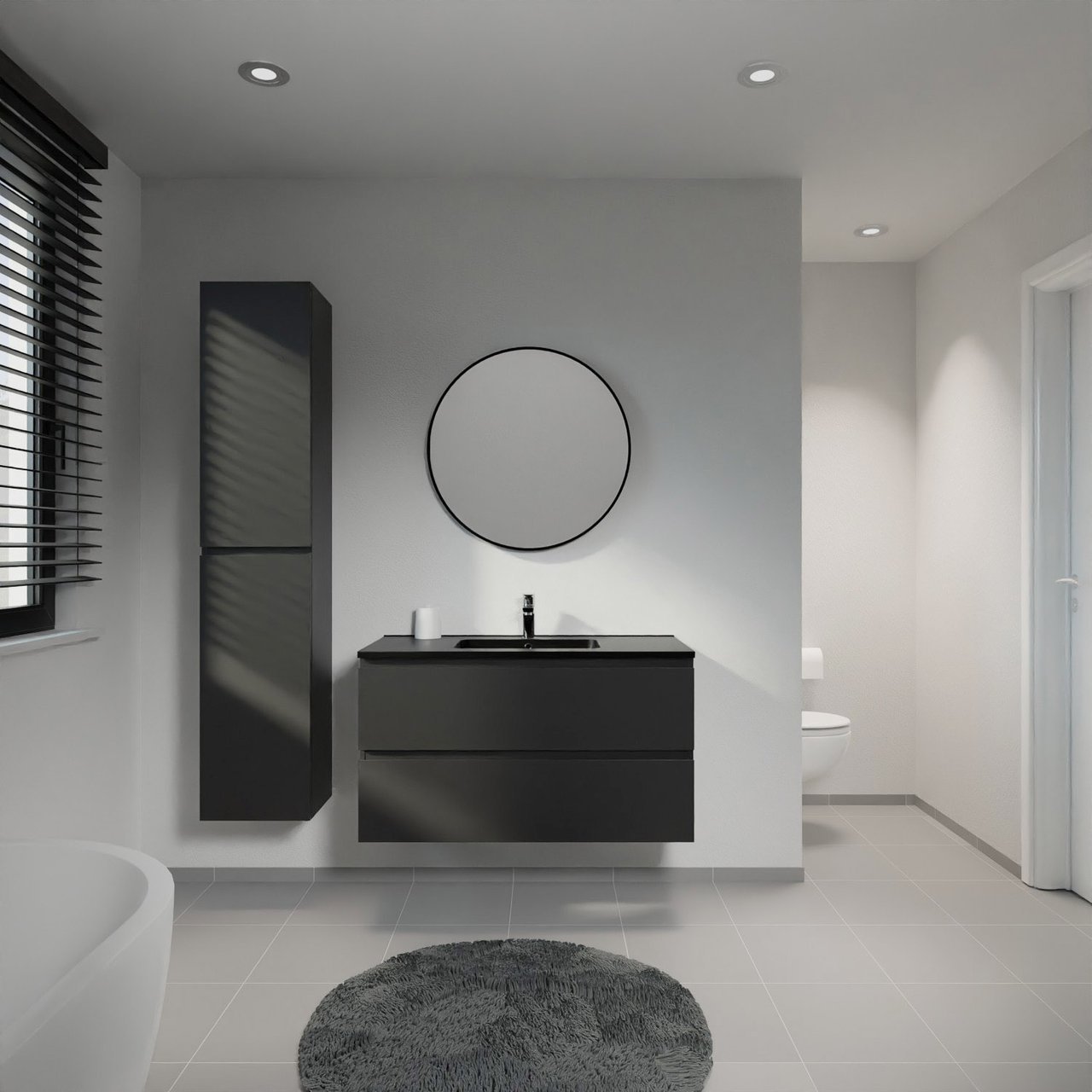 Linie Lado Badmöbel mit Vano Waschtisch